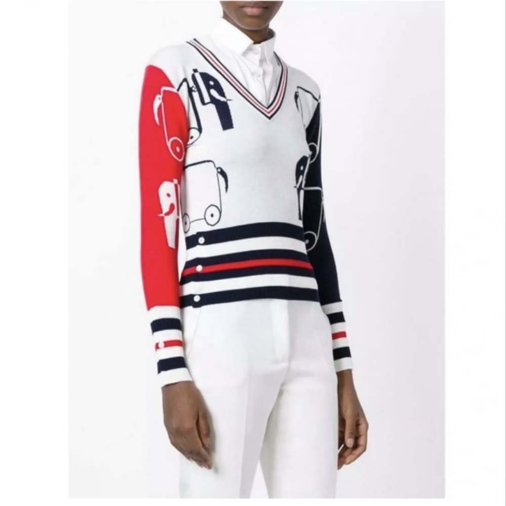 THOM BROWNE Wool jumper